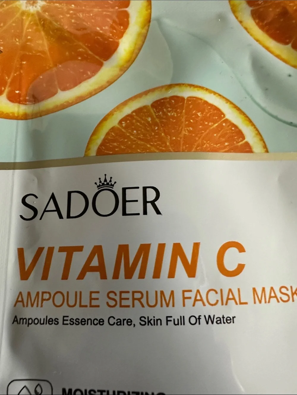 Vitamin C Ampoule Serum Facial Mask SADOER YOU GET FIVE